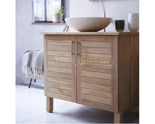 Напольная тумба для ванной Бискейн