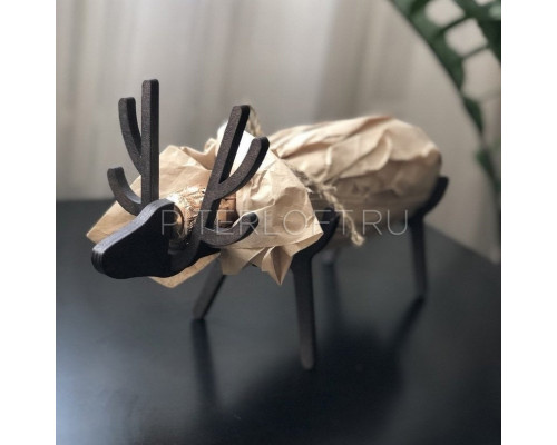 Подставка под вино Олень Аркаша