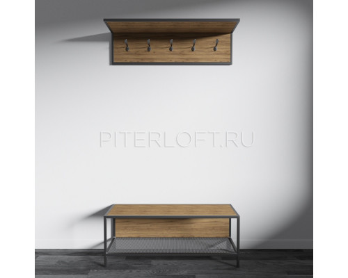 Настенная вешалка Бифас-Бенч