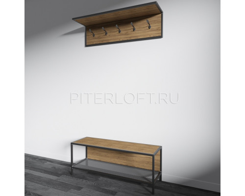 Настенная вешалка Бифас-Бенч